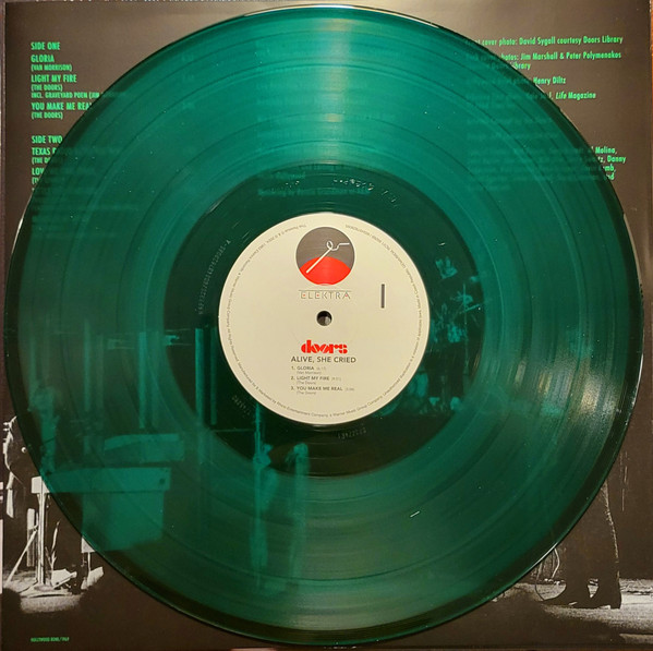 DOORS – ALIVE SHE CRIED emerald vinyl LP
