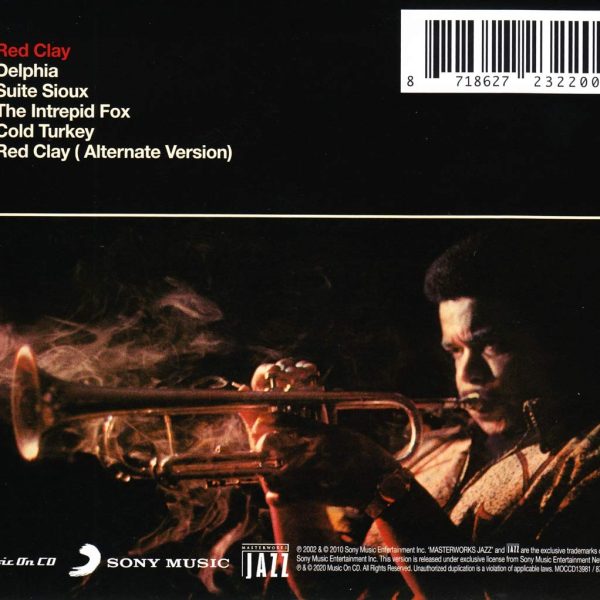 HUBBARD FREDDIE – RED CLAY CD