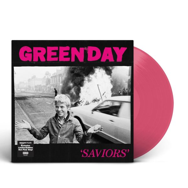 GREEN DAY – SAVIORS hot pink vinyl LP