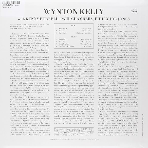 KELLY WYNTON – PIANO LP