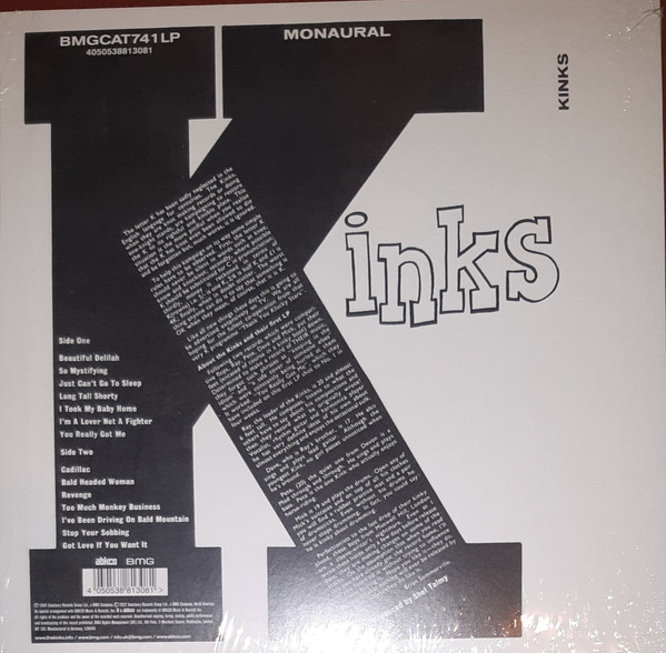 KINKS – KINKS LP (Reissue, Mono)