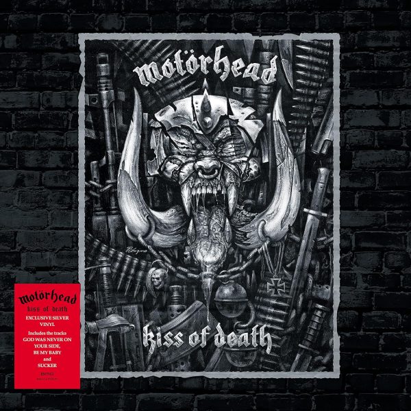 MOTORHEAD – KISS OF DEATH silver vinyl LP