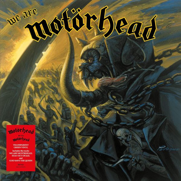 MOTORHEAD – WE ARE MOTORHEAD transparent green vinyl LP