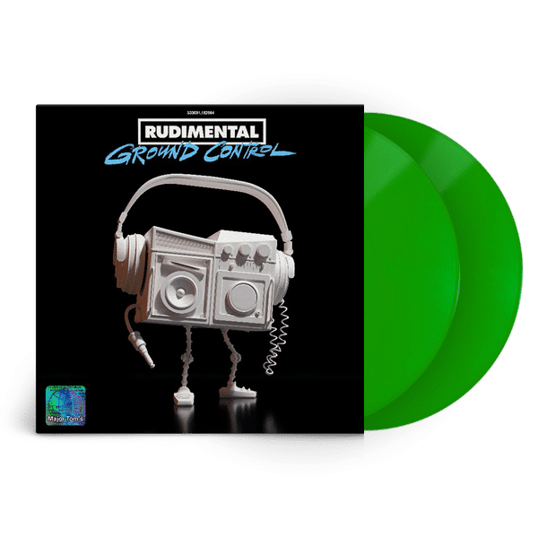 RUDIMENTAL – GROUND CONTROL teal vinyl LP2