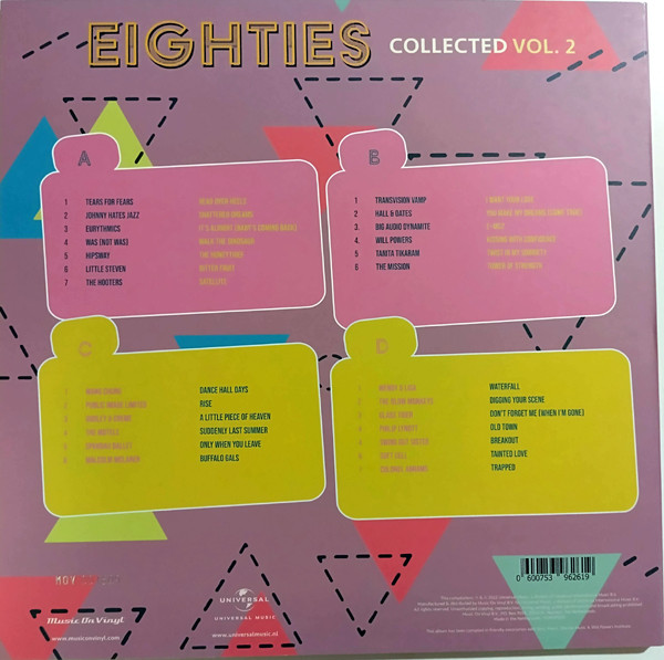 V./A. – EIGHTIES COLLECTED VOL. 2 ltd pink vinyl LP2