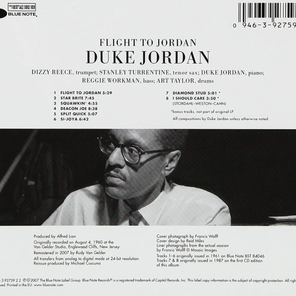 JORDAN DUKE – FLIGHT TO JORDAN CD