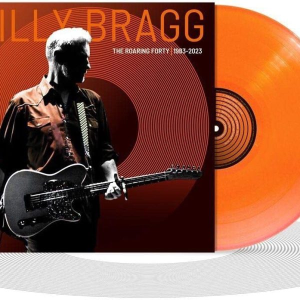 BRAGG BILLY – ROARING FORTY 1983 – 2023 orange vinyl LP