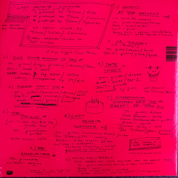 FATHER JOHN MISTY – GOD’S FAVORITE CUSTOMER LP