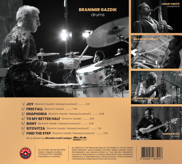 GAZDIK BRANIMIR – FREE FALLL CD