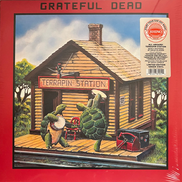 GRATEFUL DEAD – TERRAPIN STATION green emerald vinyl LP