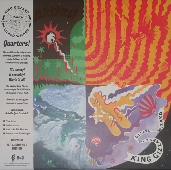 KING GIZZARD & THE LIZARD WIZARD – QUARTERS ! audiophile edition vinyl LP2
