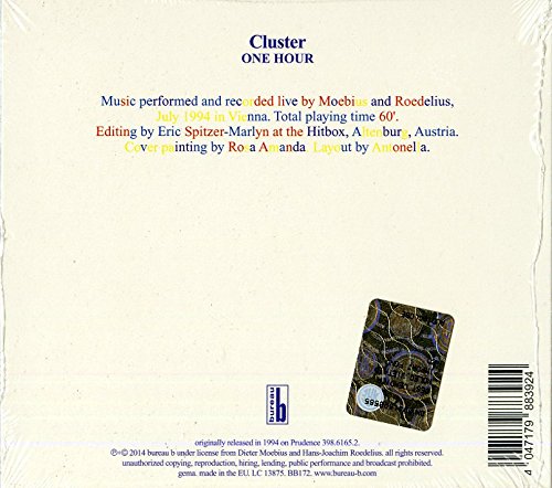 CLUSTER – ONE HOUR CD