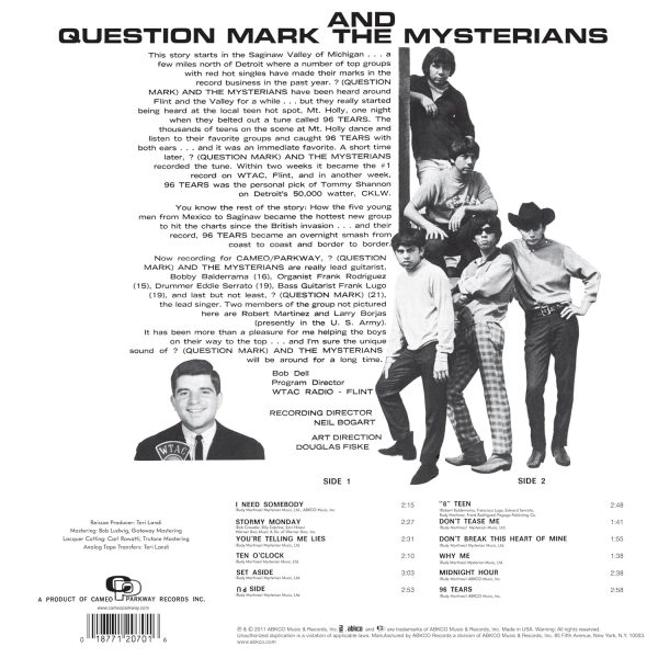 QUESTION MARK & THE MYSTERIANS – 96 TEARS LP