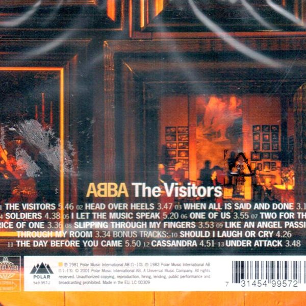 ABBA – VISITORS  CD remaster