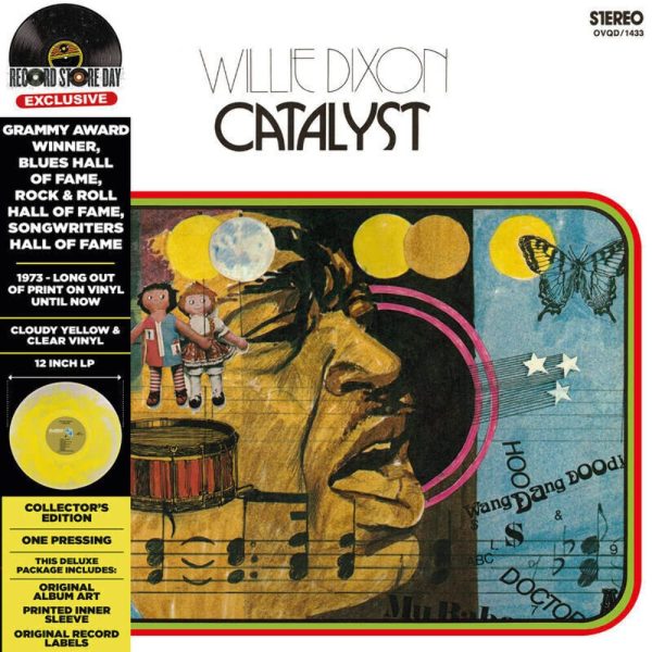 DIXON WILLIE – CATALYST cloudy yellow & clear vinyl LP