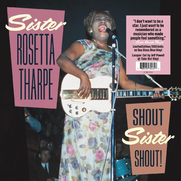 THARPE SISTER ROSETTA – SHOUT SISTER SHOUT LP