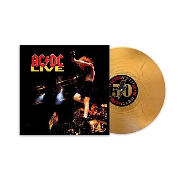 AC/DC – LIVE 50th annyversary gold vinyl LP2