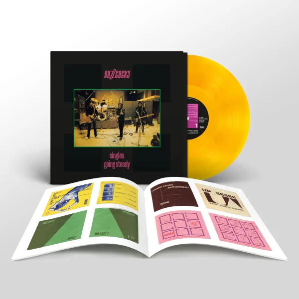 BUZZCOCKS – SINGLES GOING STEADY 45th anniversary orange vinyl LP