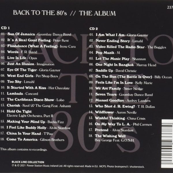 V./A. – BACK TO THE 80’s ALBUM CD2