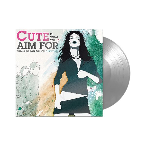 CUTE IS WHAT WE AIM FOR – SAME OLD BLOOD RUSH silver vinyl LP