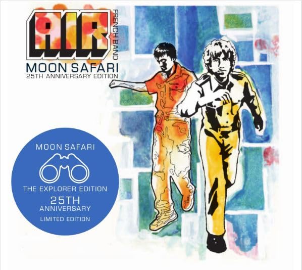 AIR – MOON SAFARI 25 th anniversary edition explorer ltd edition CD2B