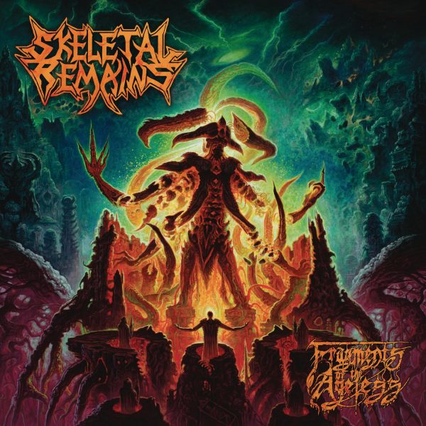 SKELETAL REMAINS – FRAGMENTS OF THE AGELESS ltd magenta vinyl LP