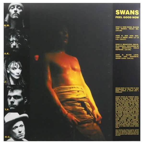 SWANS – FEEL GOOD NOW limited edition LP