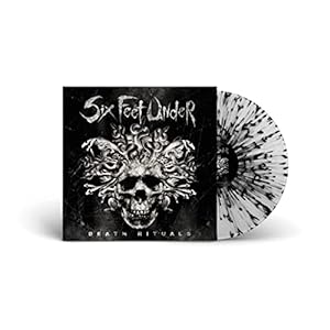 SIX FEEL UNDER – DEATH RITUALS clear/black splatter vinyl LP