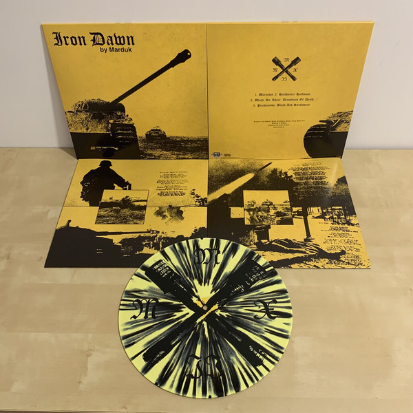 MARDUK – IRON DAWN splatter vinyl LP