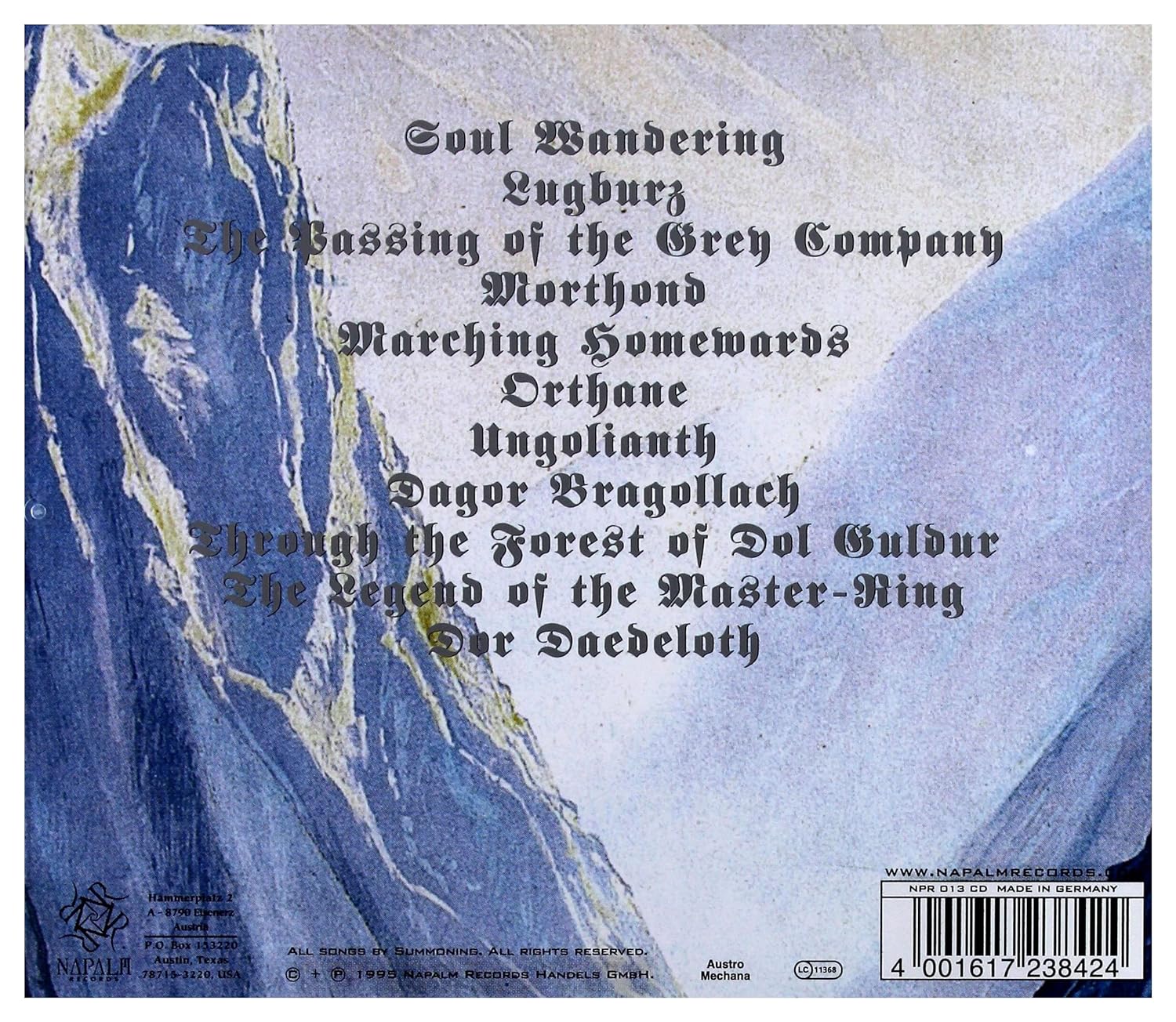 SUMMONING – MINAS MORGUL CD