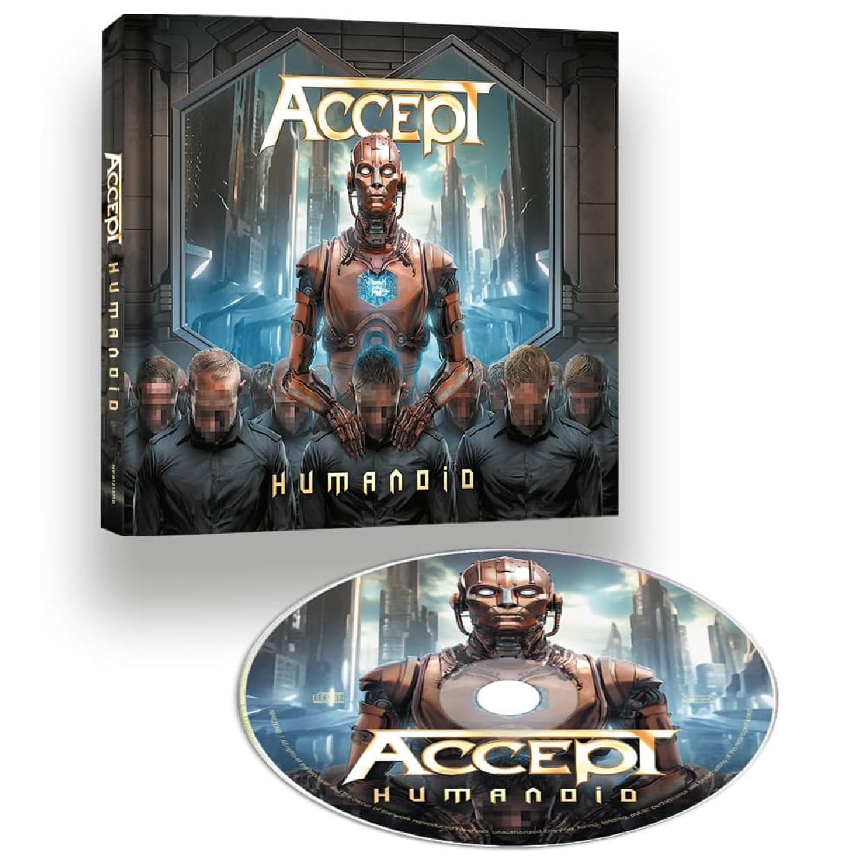 ACCEPT – HUMANOID media book CD