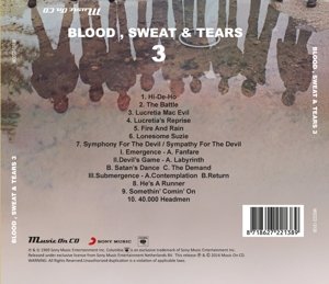 BLOOD, SWEAT & TEARS – 3    CD