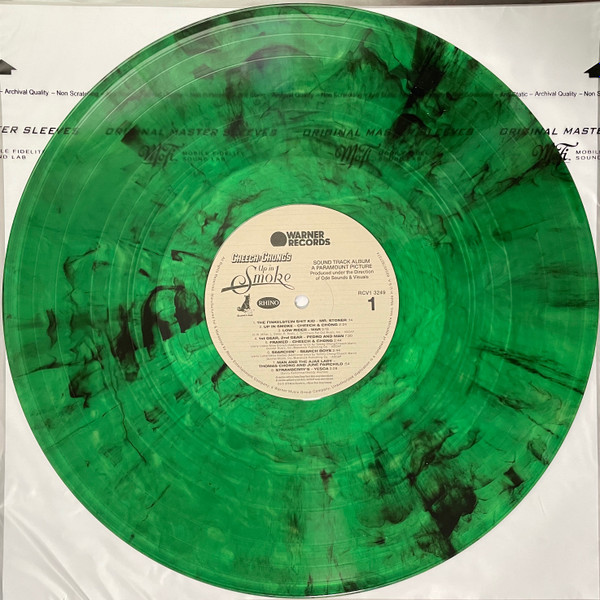 CHEECH & CHONG- UP IN SMOKERSD 2024 smokin green vinyl LP