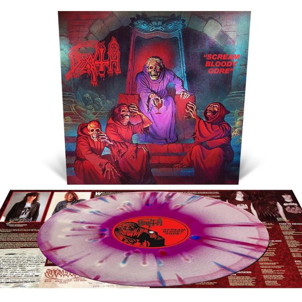 DEATH – SCREAM BLOODY GORE coloured vinyl LP