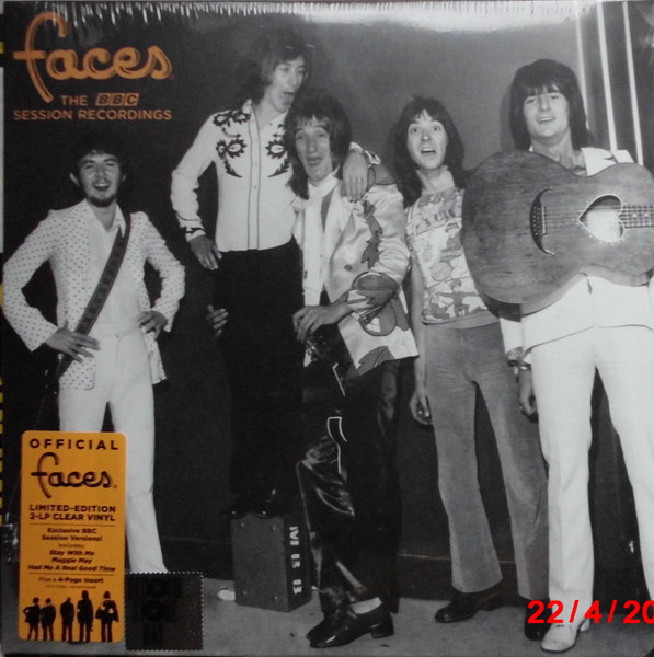 FACES – BBC SESSION RECORDINGS RSD 2024 clear vinyl LP