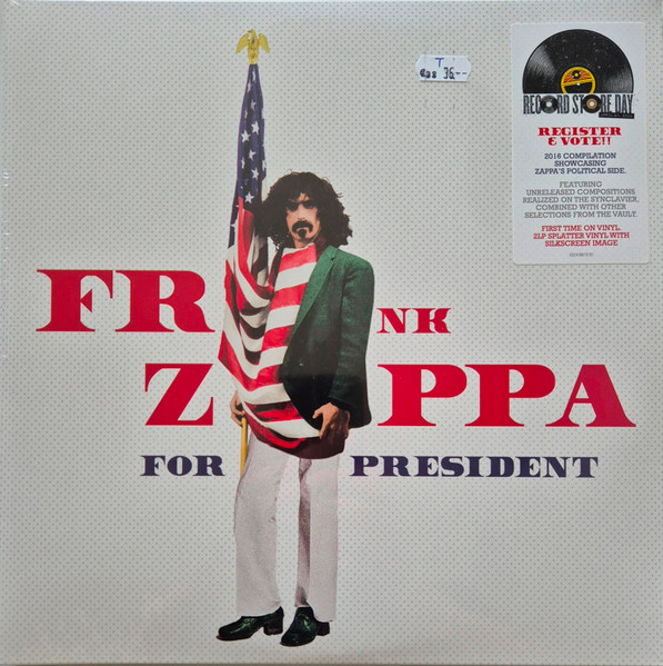 ZAPPA FRANK – FOR PRESIDENT RSD 2024 splatter vinyl LP2