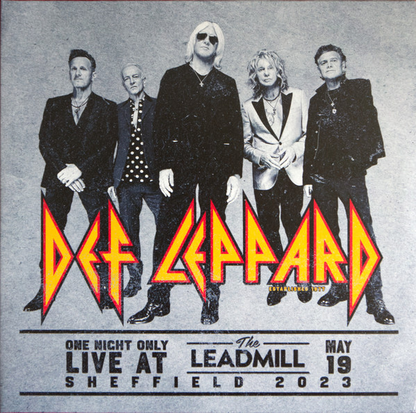 DEF LEPPARD – LIVE AT LEADMILL SHEFFIELD 2023 RSD 2024 COLOURED vinyl LP2