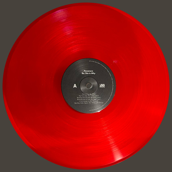 PARAMORE – RE:THIS IS WHY  Remix Only RSD 2024 ruby vinyl LP