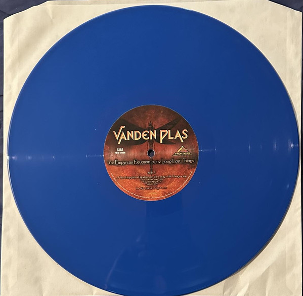 VANDEN PLAS – EMPYREAN EQUATION OF THE LONG LOST THINGS blue vinyl LP2