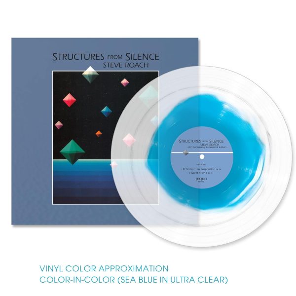 ROACH STEVE – STRUCTURES FROM SILENCE deep blue vinyl LP