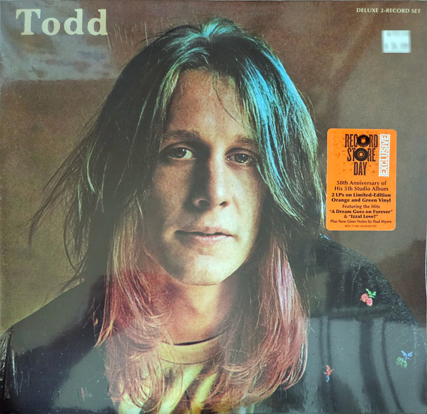 RUNDGREN TODD – TODD RSD 2024 orange & green vinyl LP2