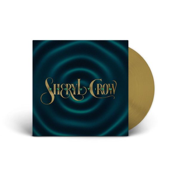 CROW SHERLY – EVOLUTION gold metallic vinyl LP