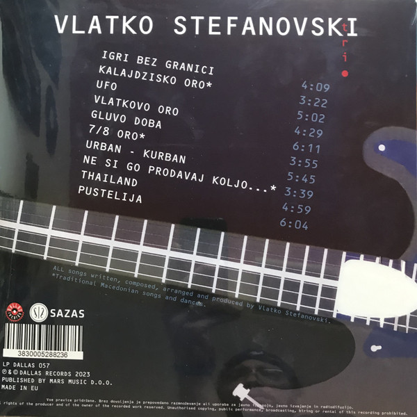 STEFANOVSKI VLATKO – VLATKO STEFANOVSKI TRIO LP
