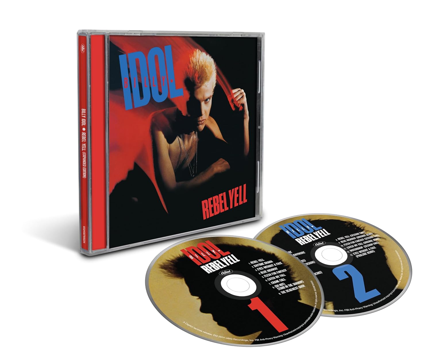 IDOL BILLY – REBEL YELL 40th anniversary expanded CD2