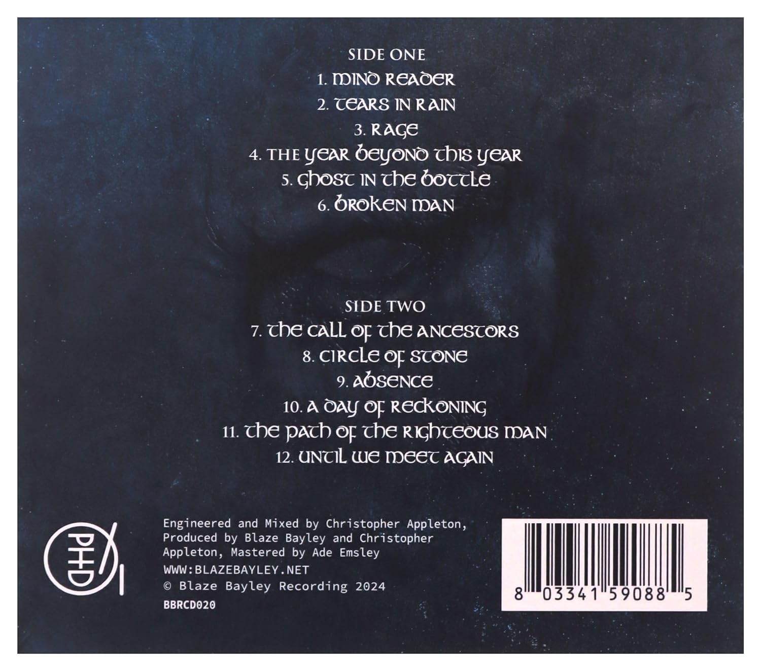 BLAZE BAYLEY – CIRCLE OF STONE CD