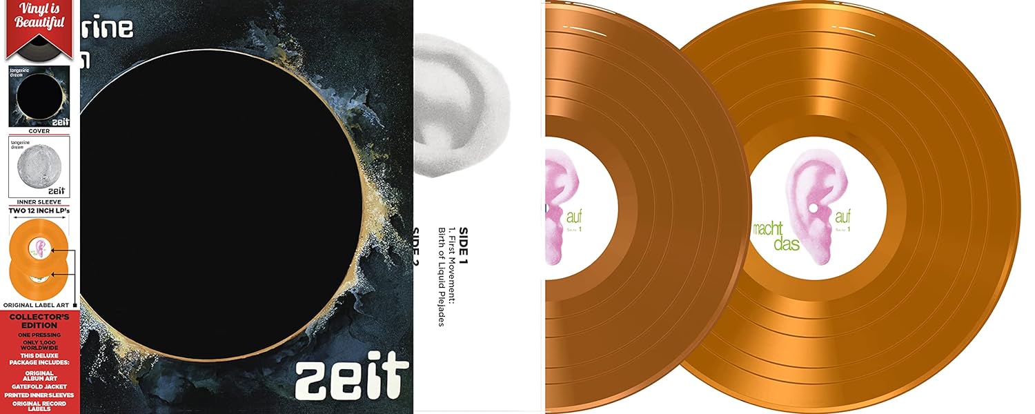 TANGERINE DREAM – ZEIT ltd deluxe vinyl LP2