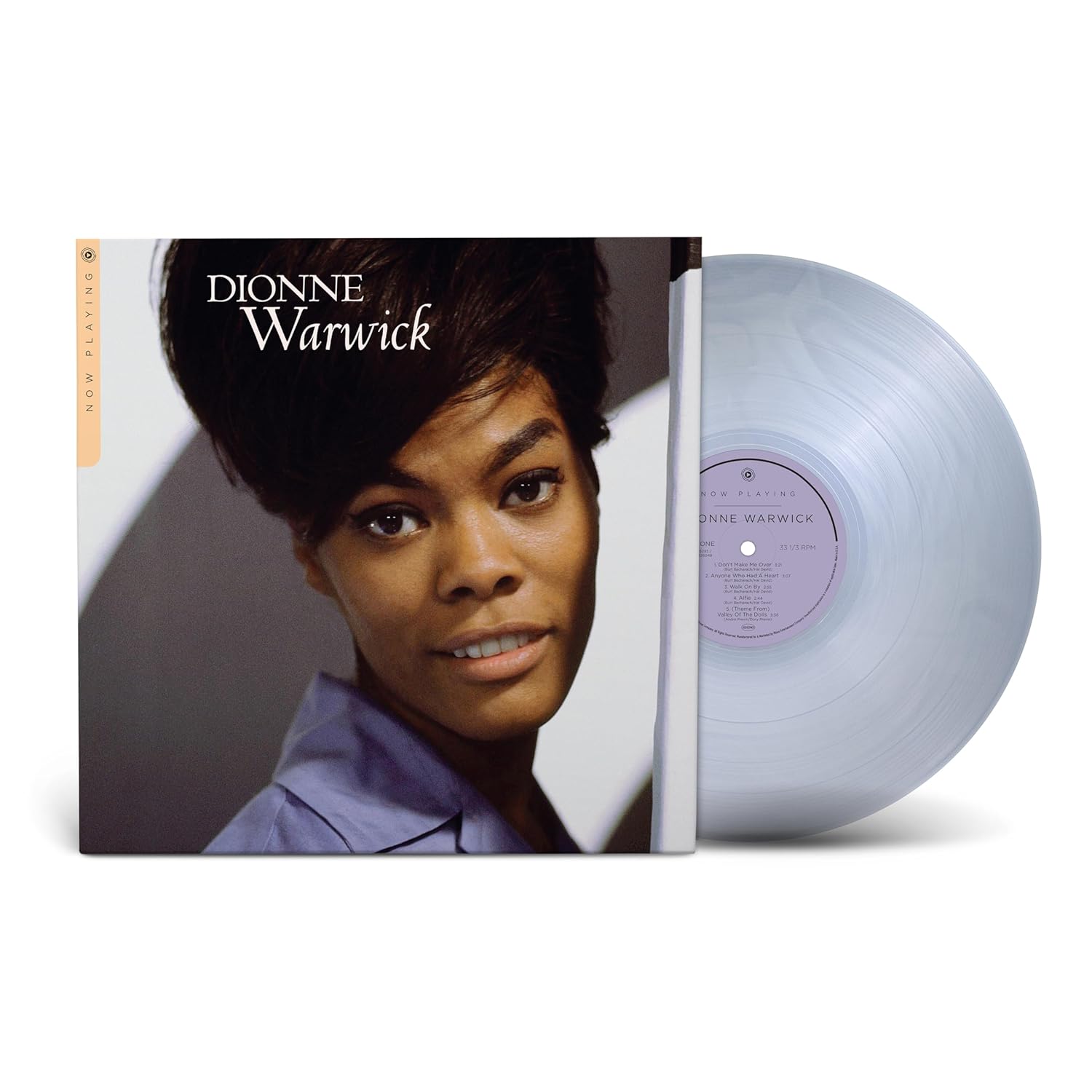 WARWICK DIONNE – NOW PLAYING milky clear vinyl LP