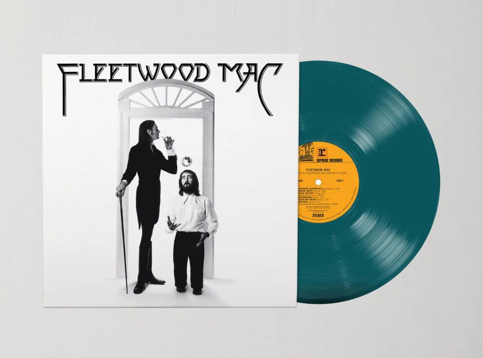 FLEETWOOD MAC – FLEETWOOD MAC sea blue vinyl LP
