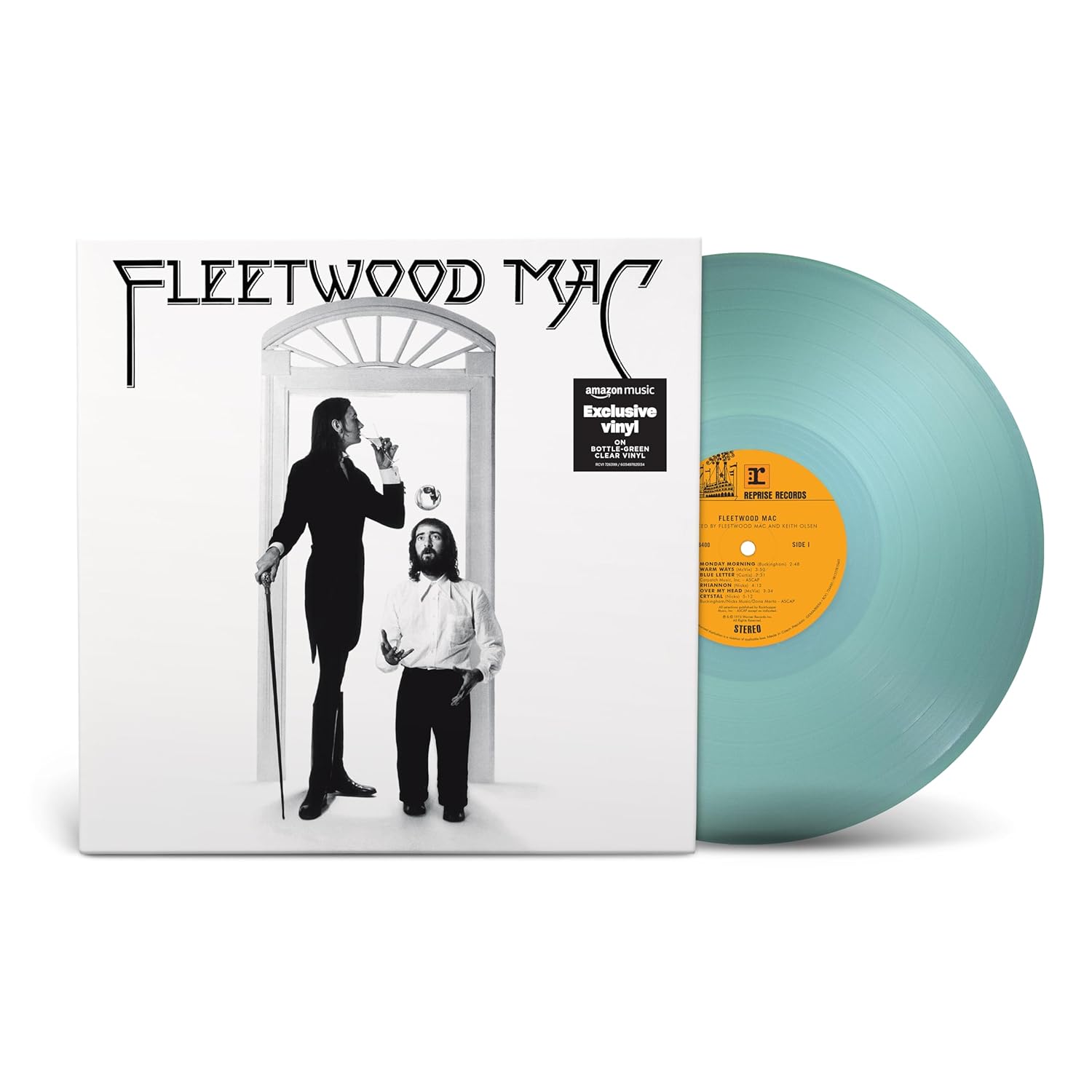 FLEETWOOD MAC – FLEETWOOD MAC bottle green clear vinyl LP