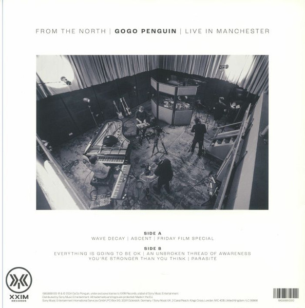 GOGO PENGUIN – LIVE IN MANCHESTER LP